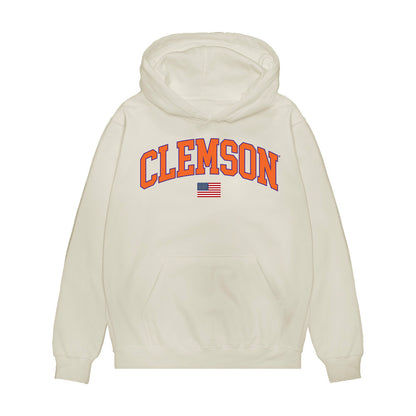 Clemson - NCAA Baseball : Dylan Harrison - USA Raglan Premium Hooded Sweatshirt-0