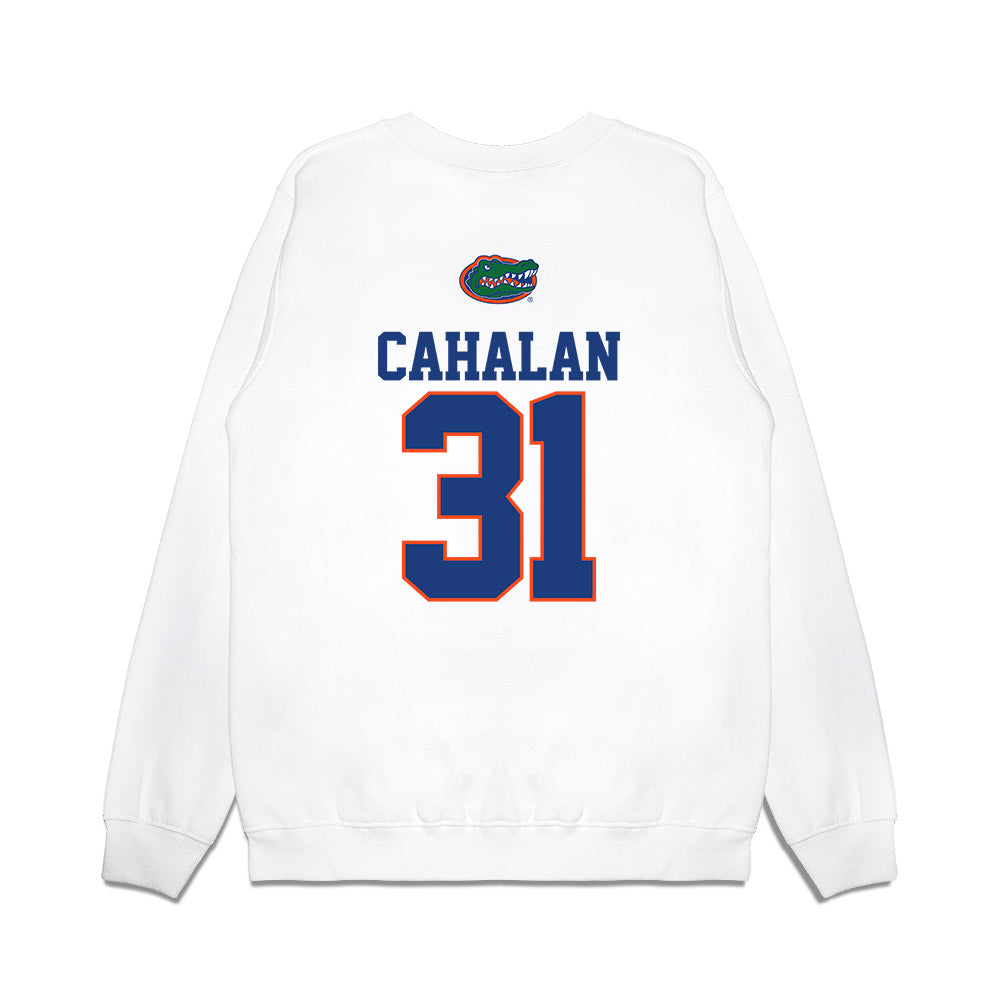 Florida - NCAA Softball : Kenleigh Cahalan - USA Premium Crewneck Sweatshirt-1