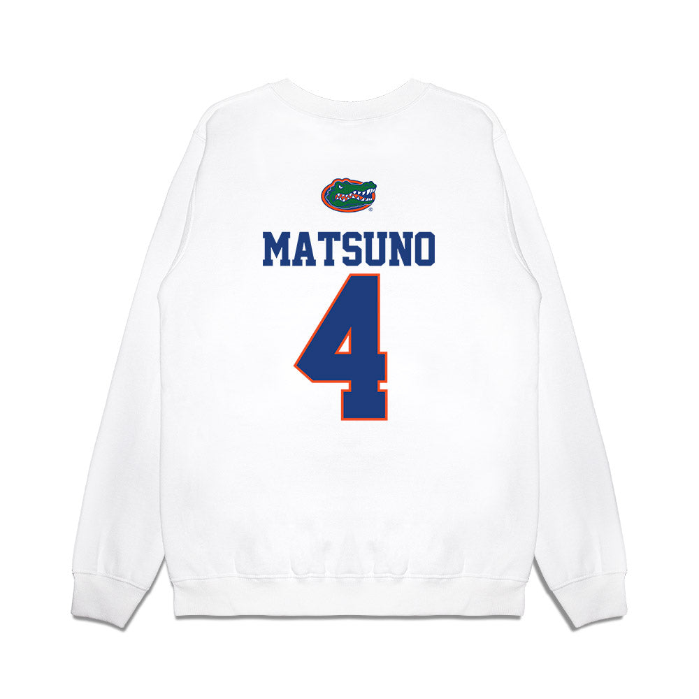 Florida - NCAA Softball : Kalie Matsuno - USA Premium Crewneck Sweatshirt-1