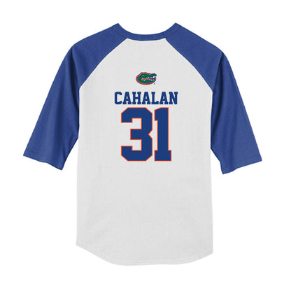 Florida - NCAA Softball : Kenleigh Cahalan - USA Youth Raglan T-Shirt-1