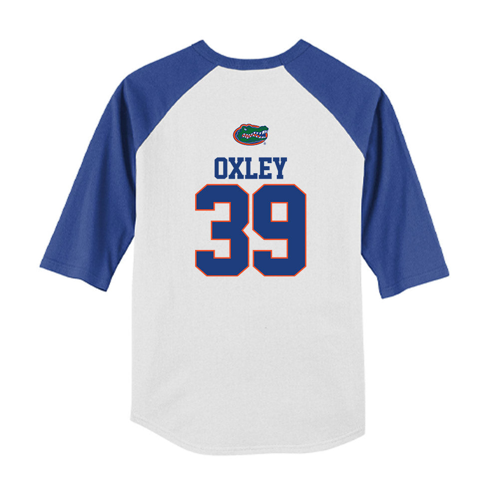 Florida - NCAA Softball : Katelynn Oxley - USA Youth Raglan T-Shirt-1