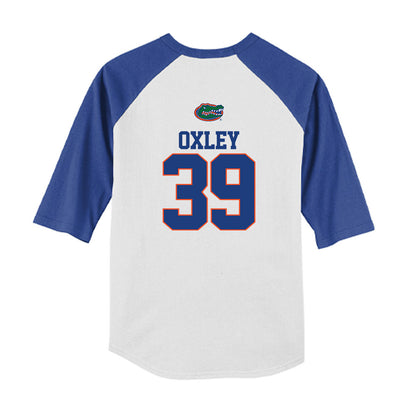 Florida - NCAA Softball : Katelynn Oxley - USA Youth Raglan T-Shirt-1