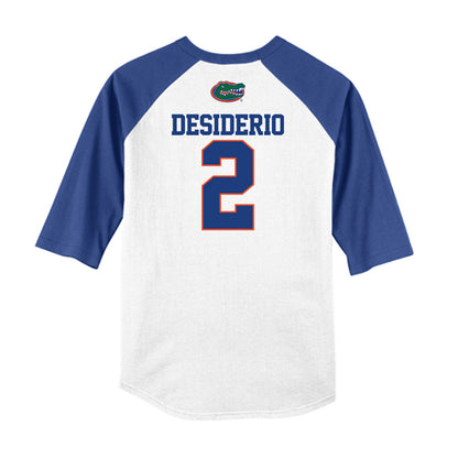 Florida - NCAA Softball : Giulia Desiderio - USA Raglan Shirt-1