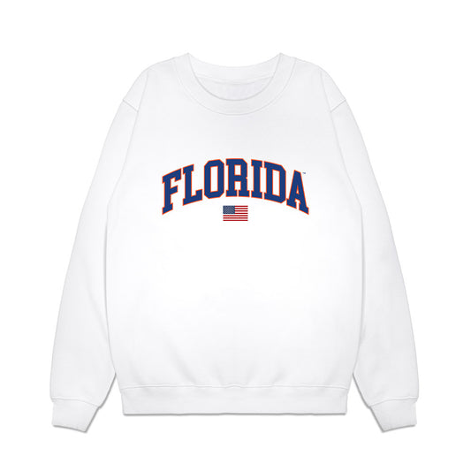 Florida - NCAA Softball : Hannah Adams - USA Premium Crewneck Sweatshirt-0