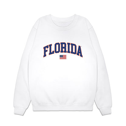 Florida - NCAA Softball : Leah Stevens - USA Premium Crewneck Sweatshirt-0