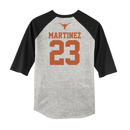 Texas - NCAA Softball : Viviana Martinez - USA Raglan Shirt-1