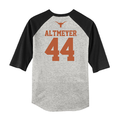 Texas - NCAA Softball : Kaiah Altmeyer - USA Raglan Shirt-1