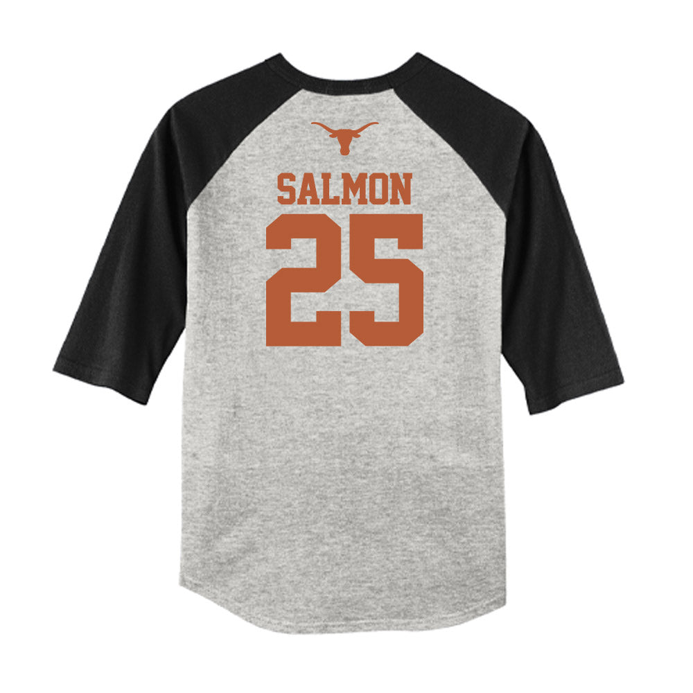 Texas - NCAA Softball : Cambria Salmon - USA Raglan Shirt-1