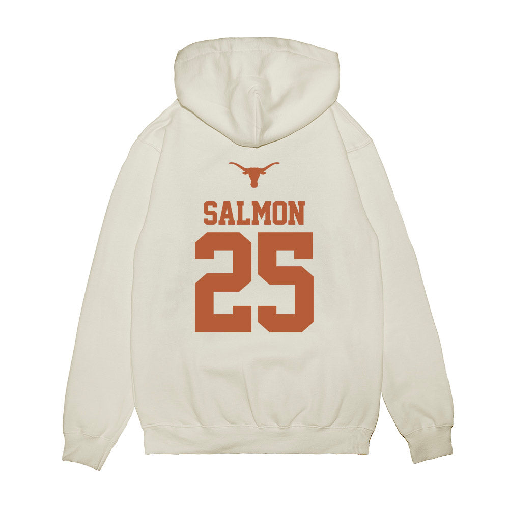 Texas - NCAA Softball : Cambria Salmon - USA Premium Hooded Sweatshirt-1