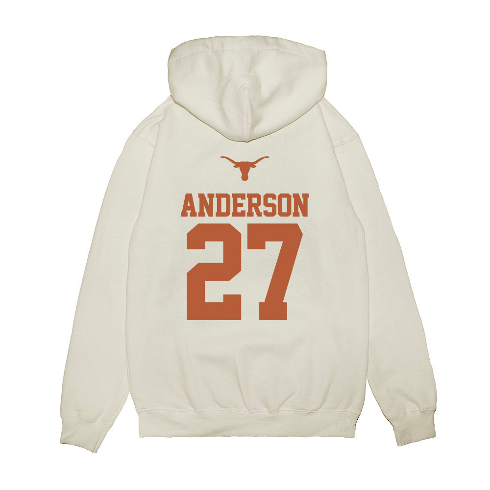Texas - NCAA Softball : Taylor Anderson - USA Premium Hooded Sweatshirt-1