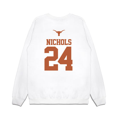 Texas - NCAA Softball : Jaycie Nichols - USA Premium Crewneck Sweatshirt-1