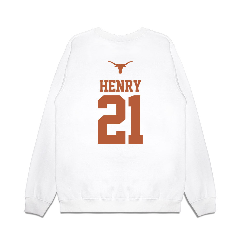 Texas - NCAA Softball : Kayden Henry - USA Premium Crewneck Sweatshirt-1