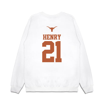 Texas - NCAA Softball : Kayden Henry - USA Premium Crewneck Sweatshirt-1