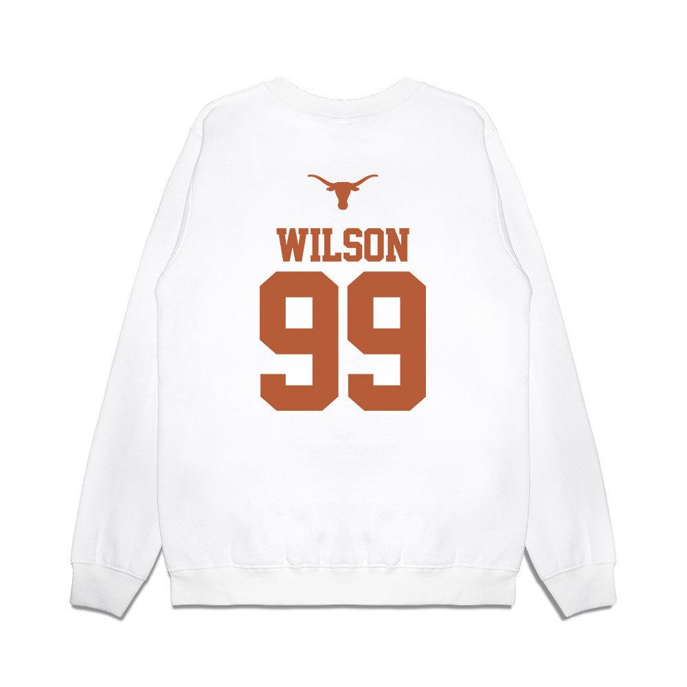 Texas - NCAA Softball : Aundrea Wilson - USA Premium Crewneck Sweatshirt-1