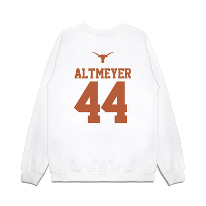 Texas - NCAA Softball : Kaiah Altmeyer - USA Premium Crewneck Sweatshirt-1
