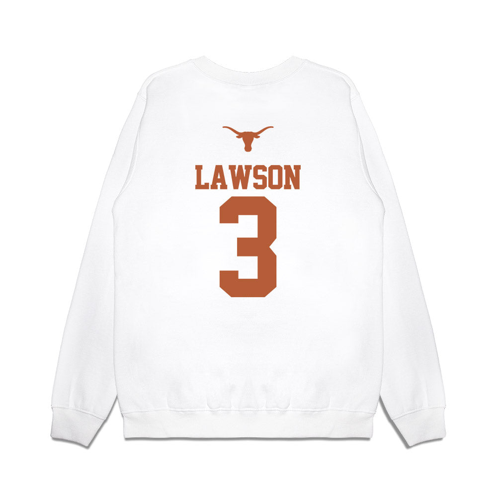 Texas - NCAA Softball : MaTaia Lawson - USA Premium Crewneck Sweatshirt-1