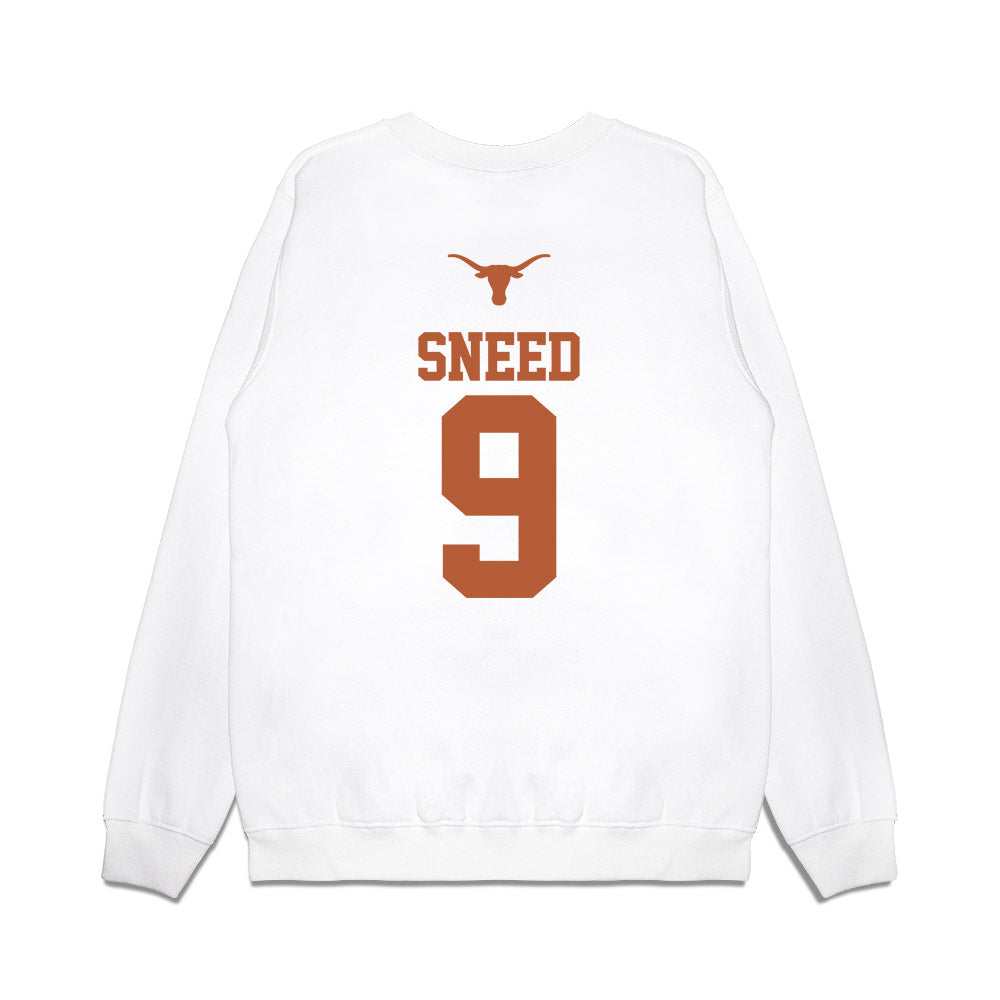 Texas - NCAA Softball : Alisa Sneed - USA Premium Crewneck Sweatshirt-1