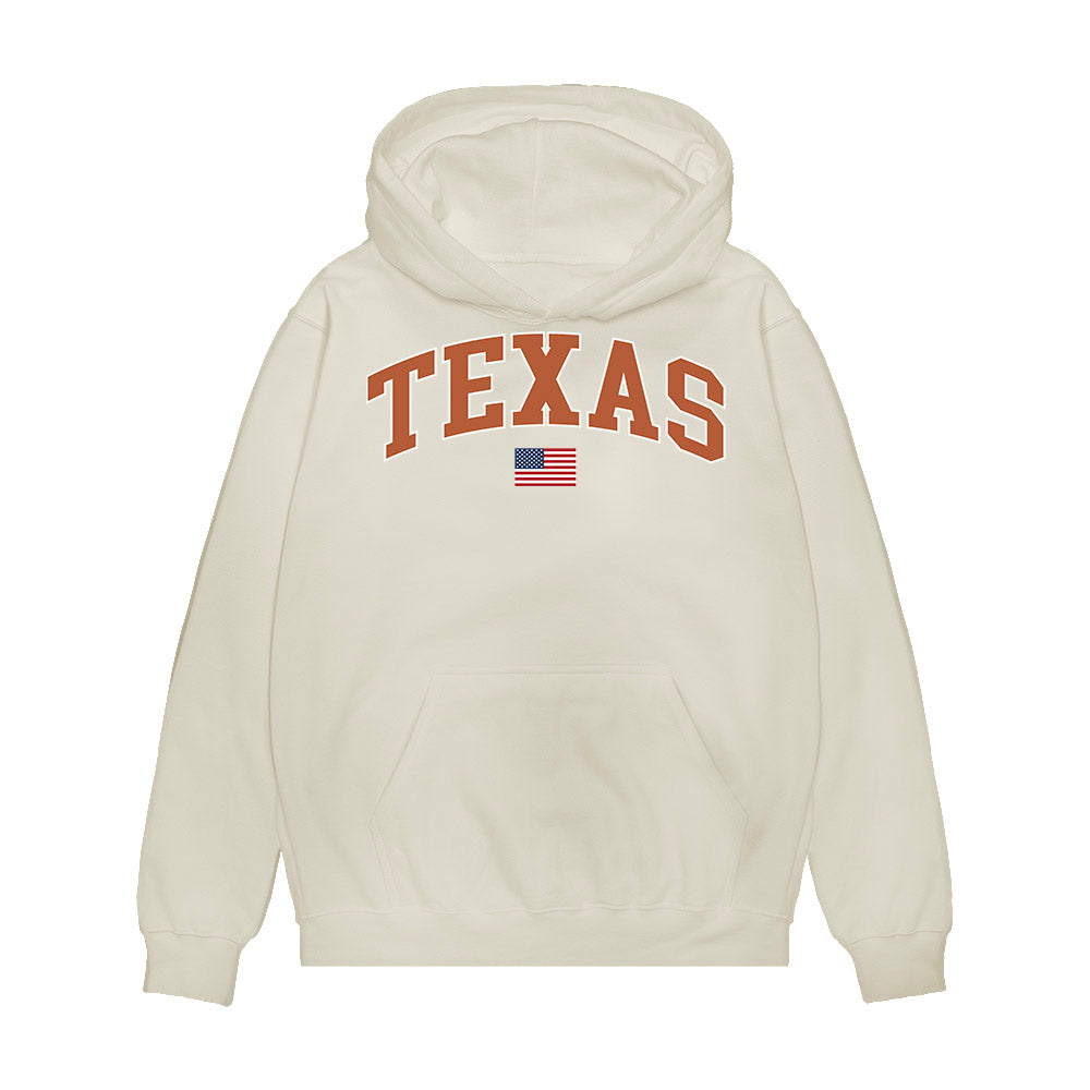 Texas - NCAA Softball : Drea Wilson - USA Premium Hooded Sweatshirt-0