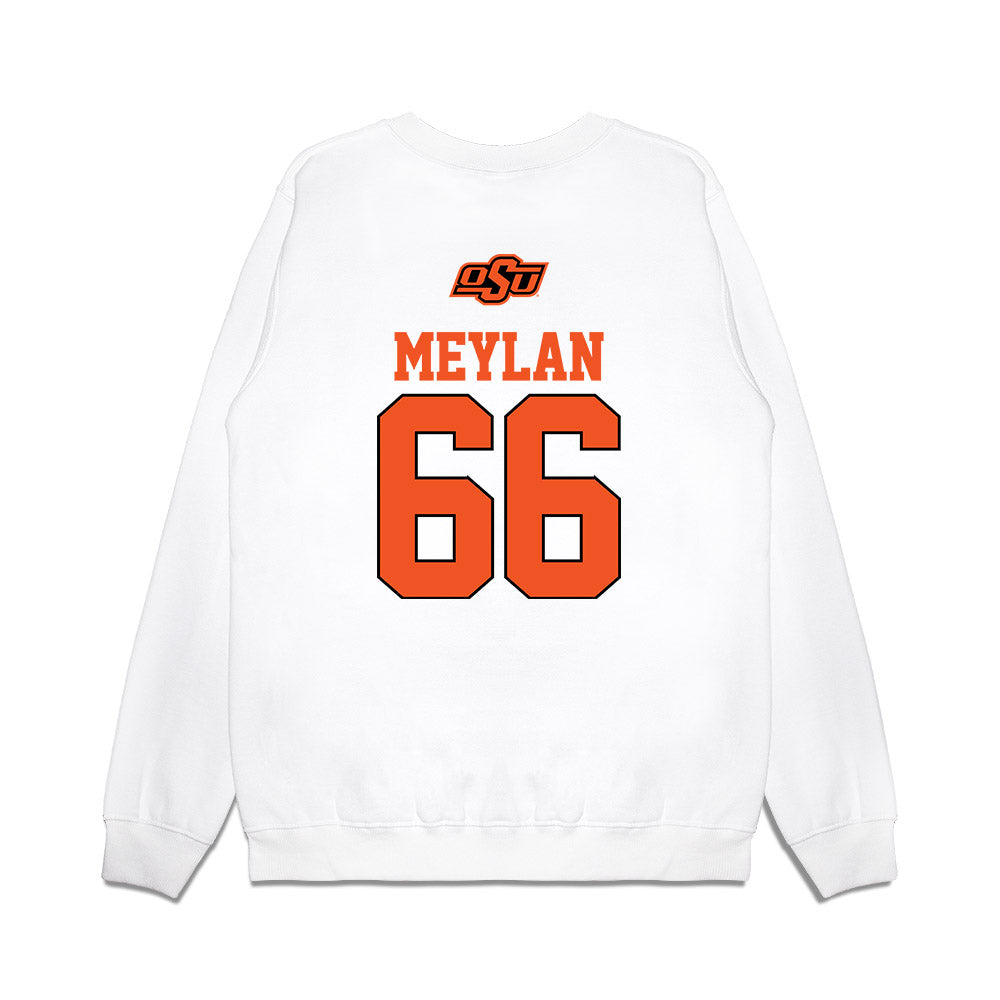 Oklahoma State - NCAA Softball : Ruby Meylan - USA Premium Crewneck Sweatshirt-1