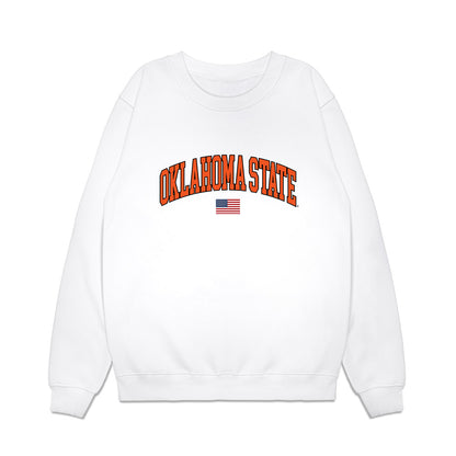 Oklahoma State - NCAA Softball : Kaya Booker - USA Premium Crewneck Sweatshirt-0