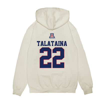 Arizona - NCAA Softball : Sinalei Talataina - USA Premium Hooded Sweatshirt-1