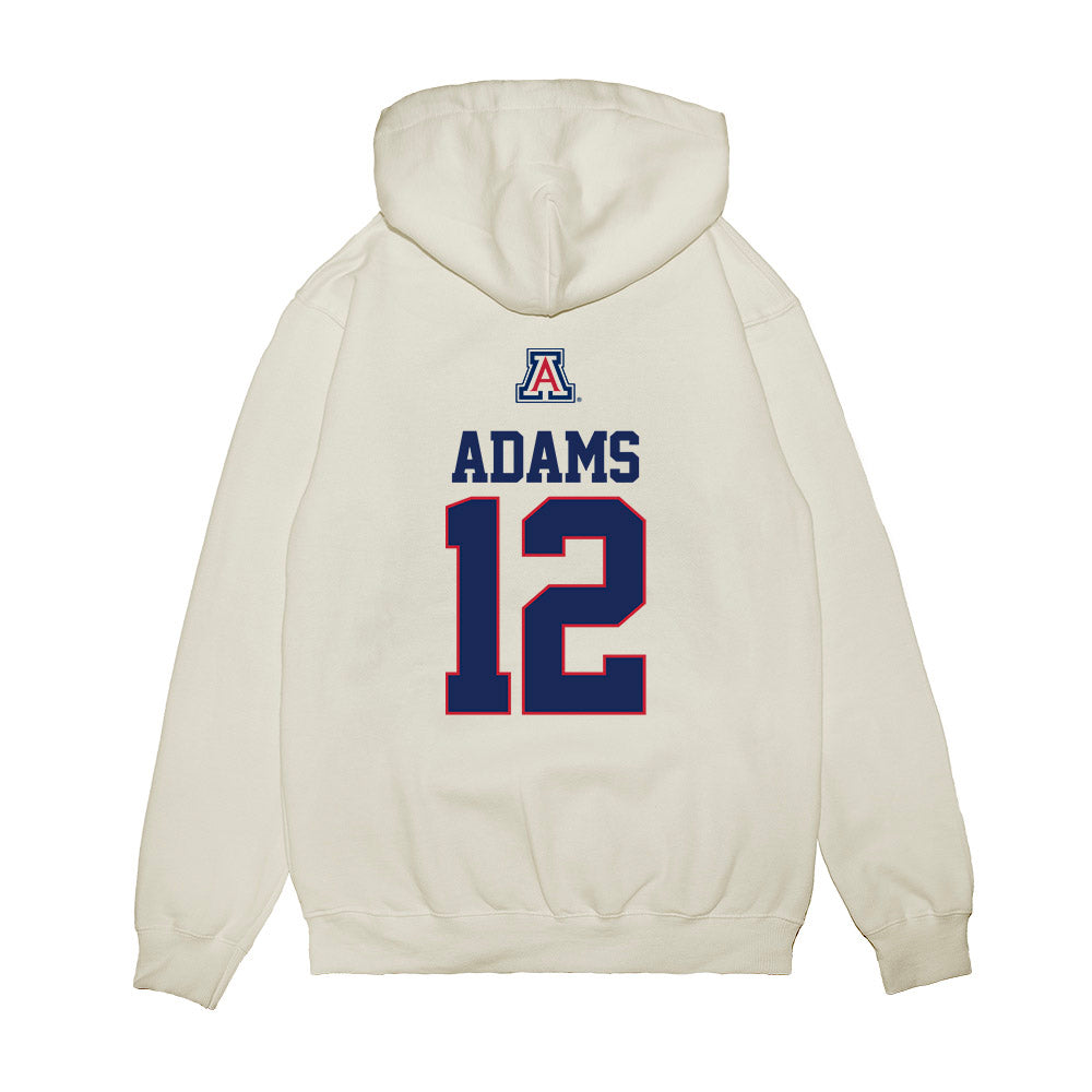Arizona - NCAA Softball : Jalen Adams - USA Premium Hooded Sweatshirt-1