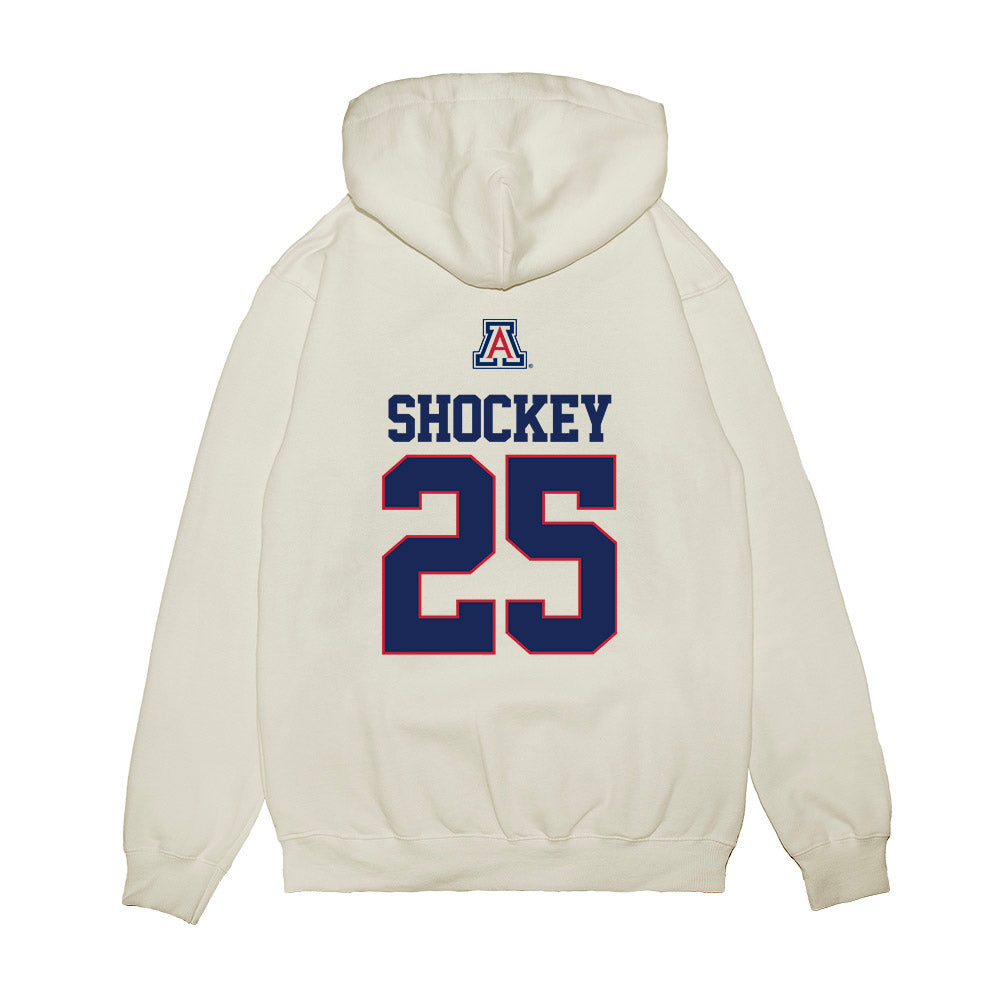 Arizona - NCAA Softball : Regan Shockey - USA Premium Hooded Sweatshirt-1