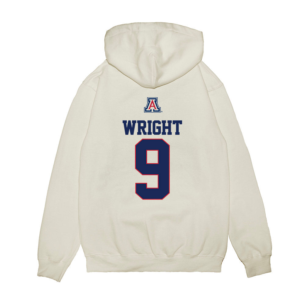 Arizona - NCAA Softball : Sarah Wright - USA Premium Hooded Sweatshirt-1