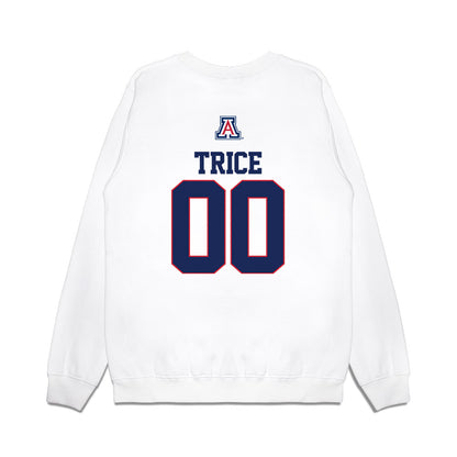 Arizona - NCAA Softball : Sereniti Trice - USA Premium Crewneck Sweatshirt-1