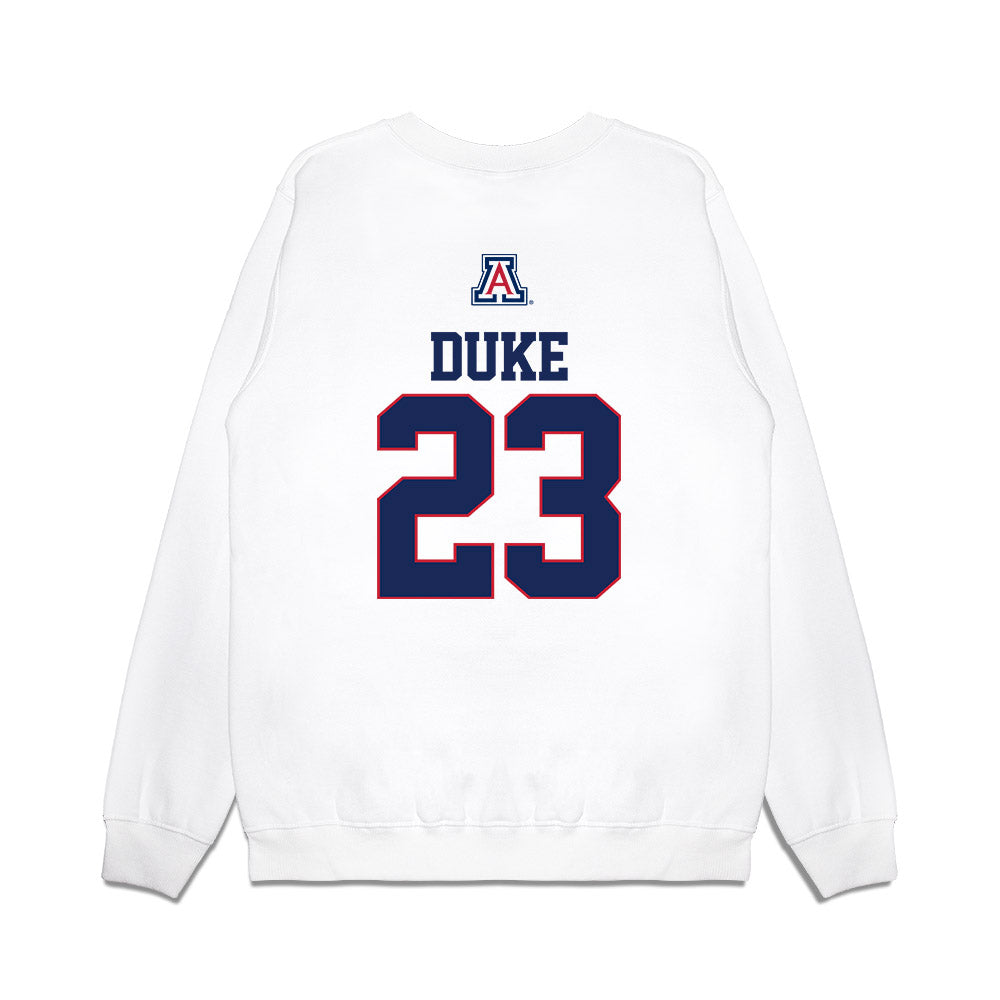 Arizona - NCAA Softball : Shyanne Duke - USA Premium Crewneck Sweatshirt-1