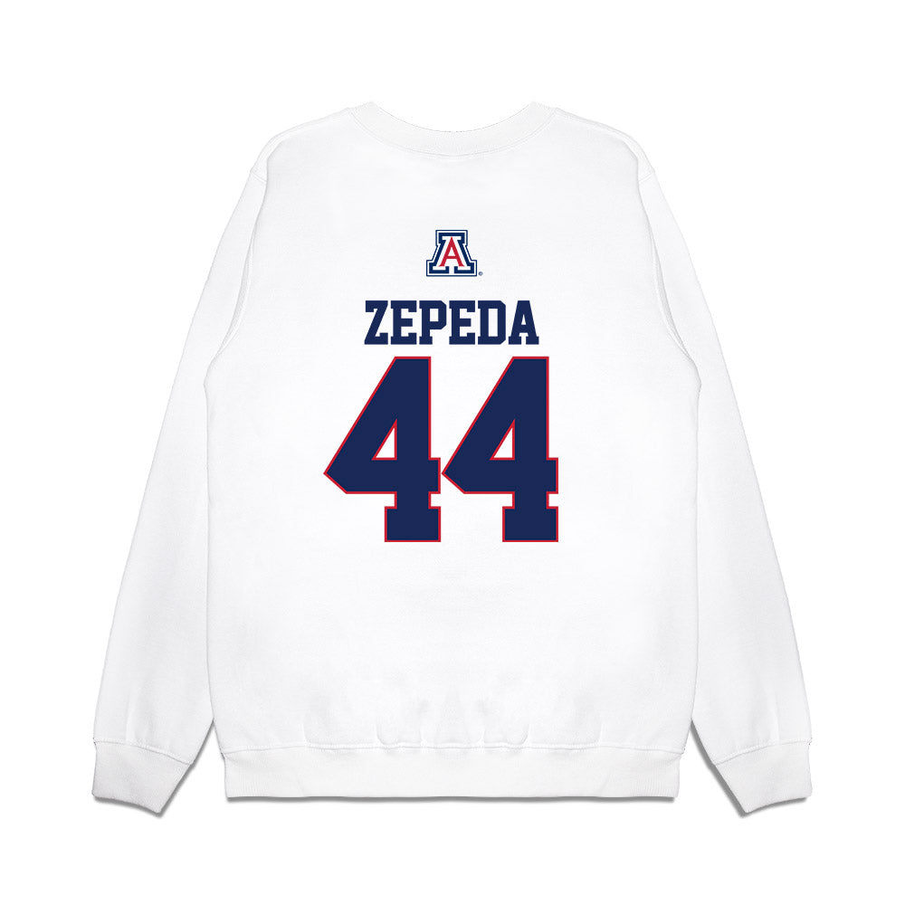 Arizona - NCAA Softball : Camila Zepeda - USA Premium Crewneck Sweatshirt-1