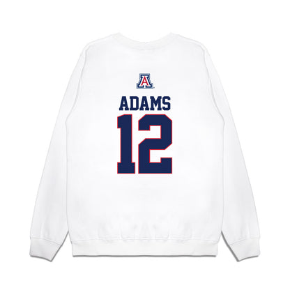 Arizona - NCAA Softball : Jalen Adams - USA Premium Crewneck Sweatshirt-1