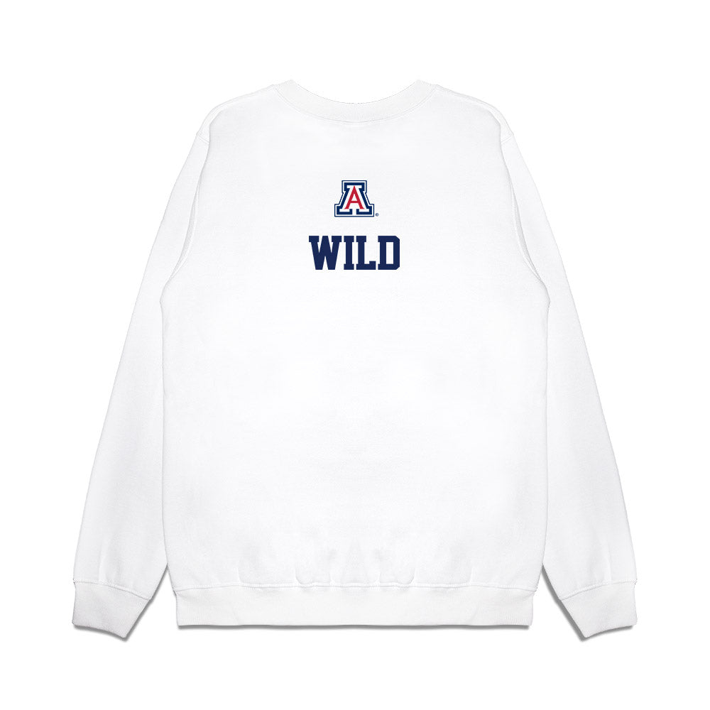 Arizona - NCAA Softball : Anyssa Wild - USA Premium Crewneck Sweatshirt-1