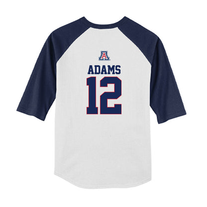 Arizona - NCAA Softball : Jalen Adams - USA Youth Raglan T-Shirt-1