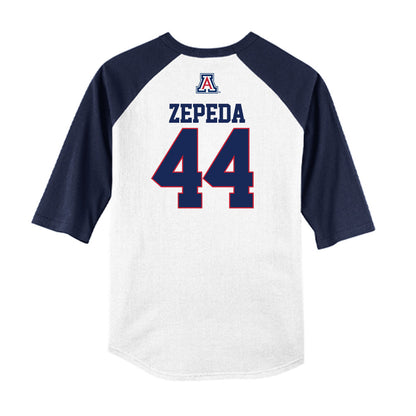 Arizona - NCAA Softball : Camila Zepeda - USA Raglan Shirt-1
