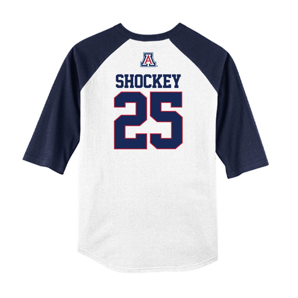 Arizona - NCAA Softball : Regan Shockey - USA Raglan Shirt-1