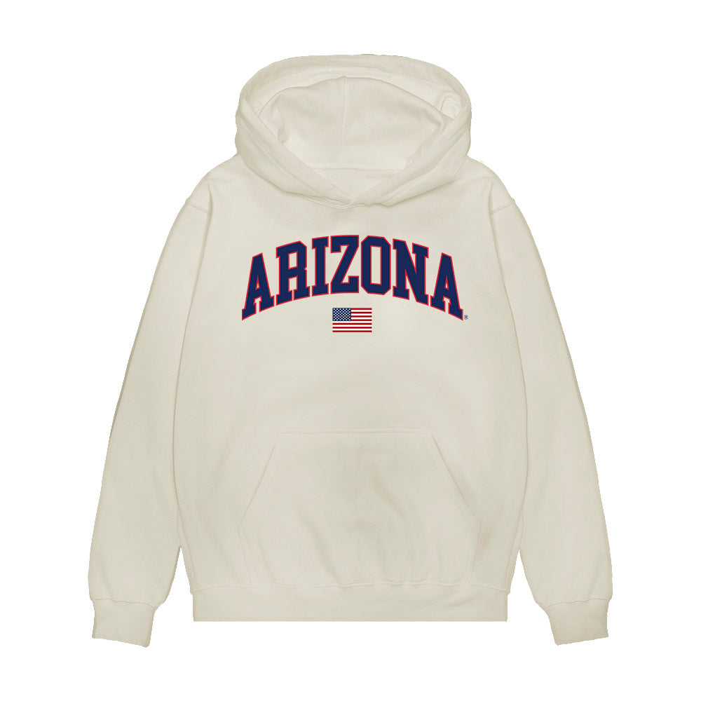 Arizona - NCAA Softball : Sarah Wright - USA Premium Hooded Sweatshirt-0