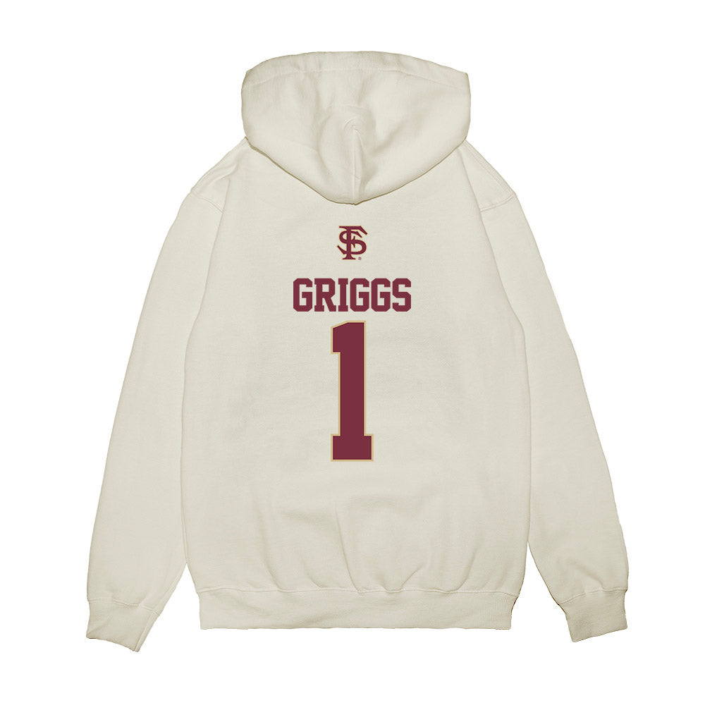 FSU - NCAA Softball : Hayley Griggs - USA Premium Hooded Sweatshirt-1