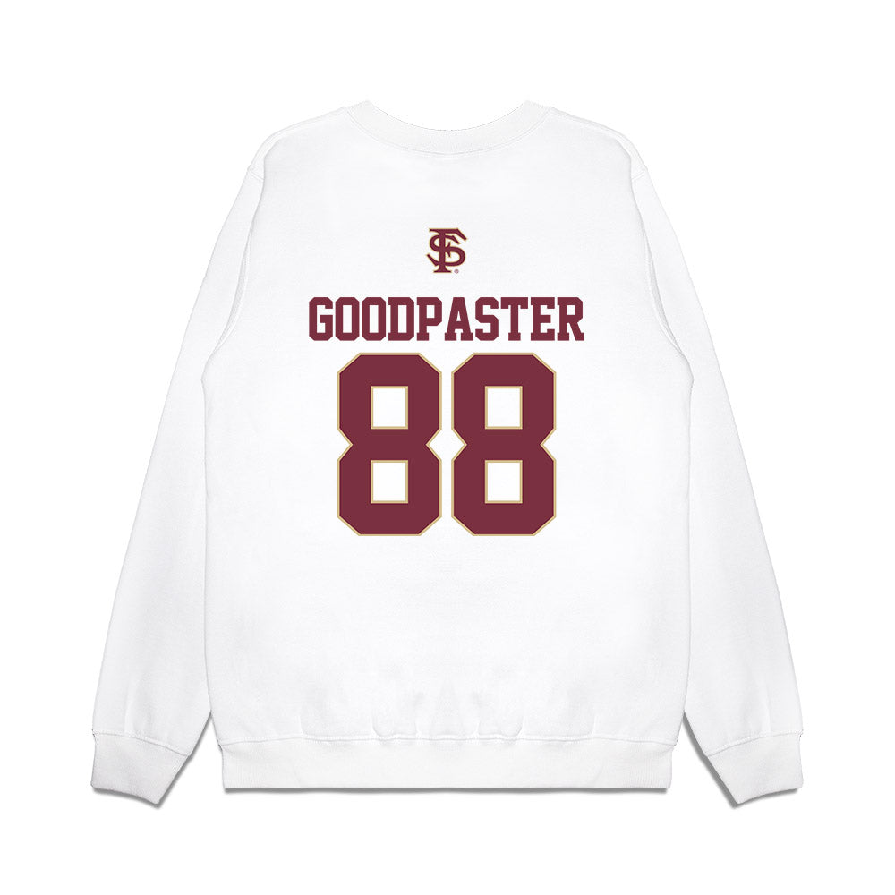 FSU - NCAA Softball : Kaylee Goodpaster - USA Premium Crewneck Sweatshirt-1