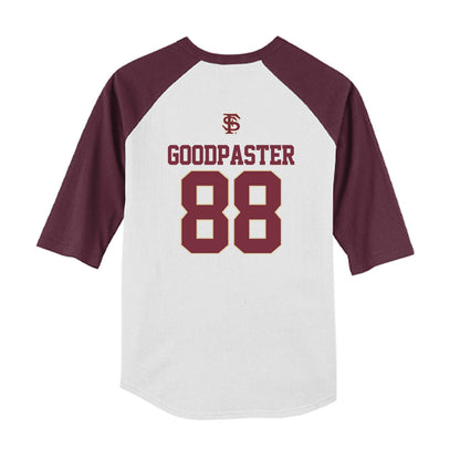FSU - NCAA Softball : Kaylee Goodpaster - USA Youth Raglan T-Shirt-1