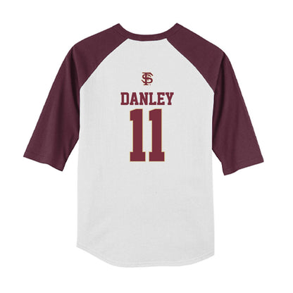 FSU - NCAA Softball : Ashtyn Danley - USA Youth Raglan T-Shirt-1
