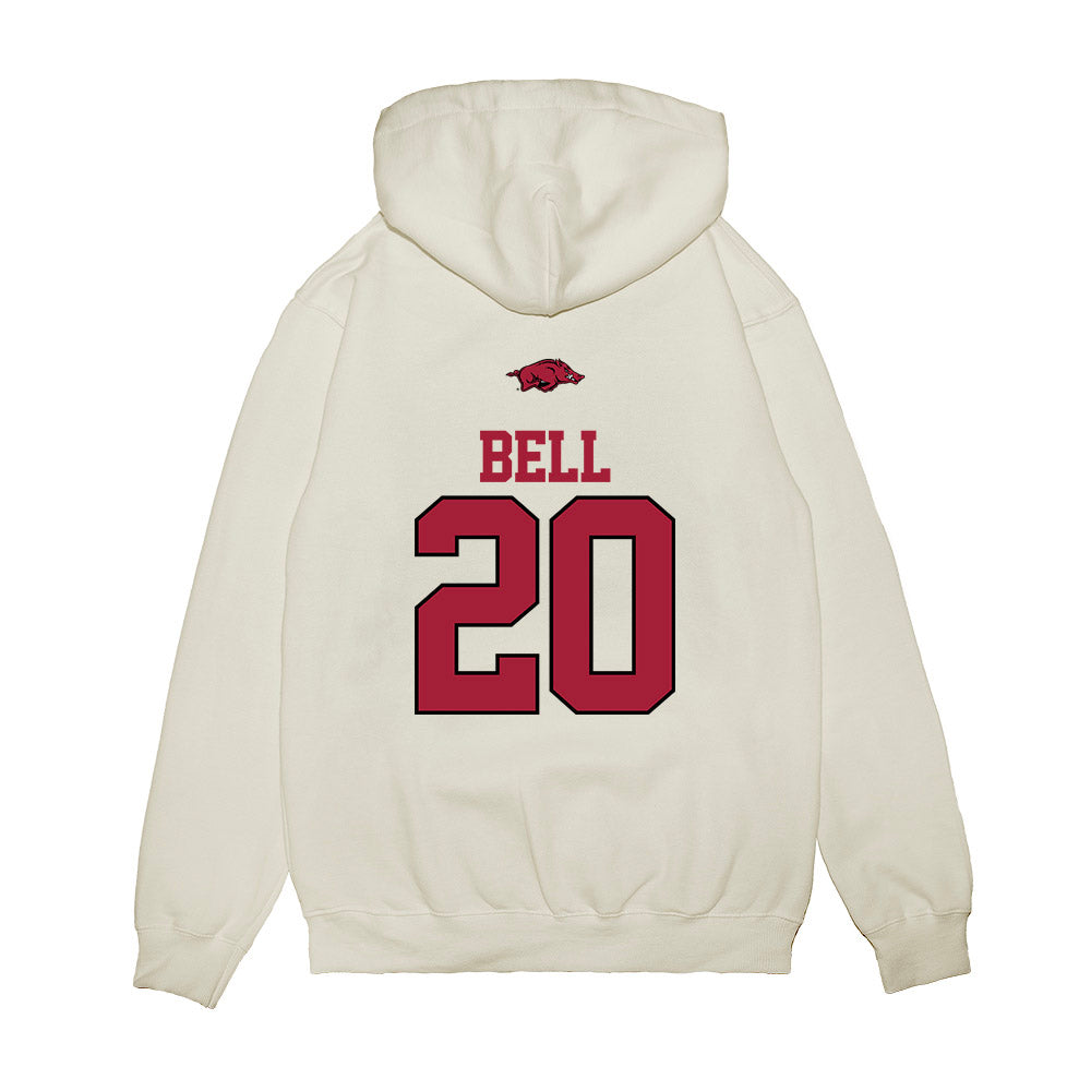 Arkansas - NCAA Softball : Tianna Bell - USA Premium Hooded Sweatshirt-1