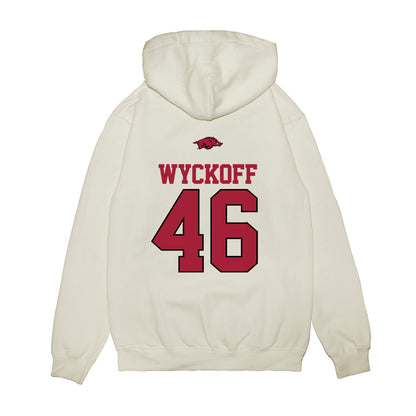 Arkansas - NCAA Softball : Kailey Wyckoff - USA Premium Hooded Sweatshirt-1
