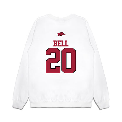 Arkansas - NCAA Softball : Tianna Bell - USA Premium Crewneck Sweatshirt-1