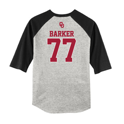Oklahoma - NCAA Softball : Sydney Barker - USA Raglan Shirt-1