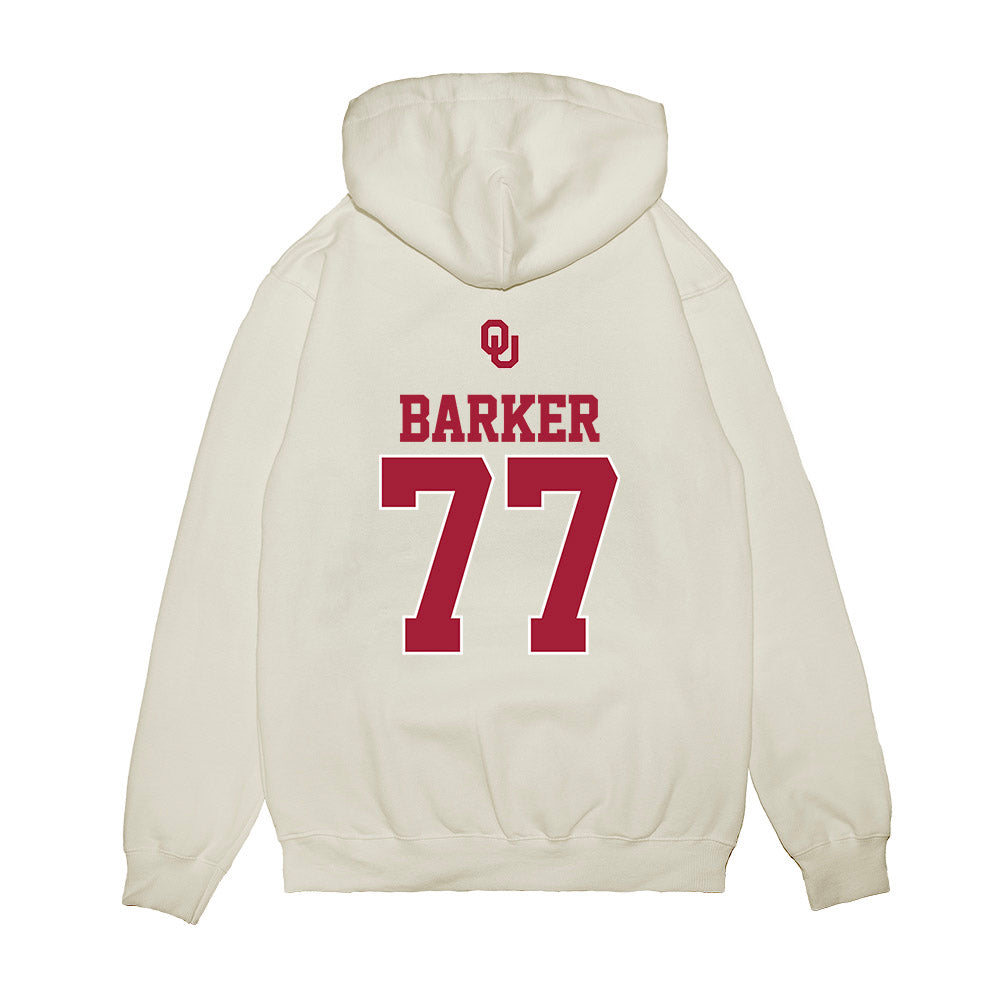 Oklahoma - NCAA Softball : Sydney Barker - USA Premium Hooded Sweatshirt-1
