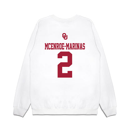Oklahoma - NCAA Softball : Nelly McEnroe-Marinas - USA Premium Crewneck Sweatshirt-1