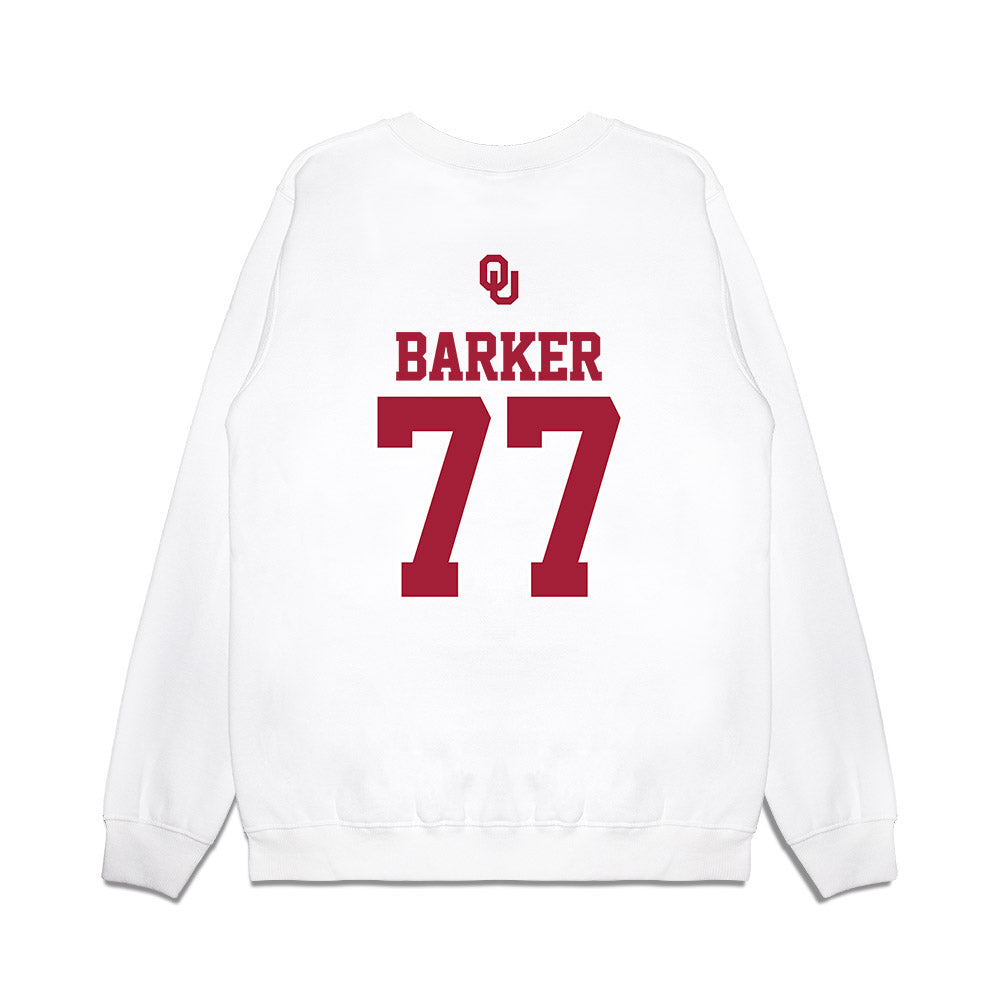 Oklahoma - NCAA Softball : Sydney Barker - USA Premium Crewneck Sweatshirt-1