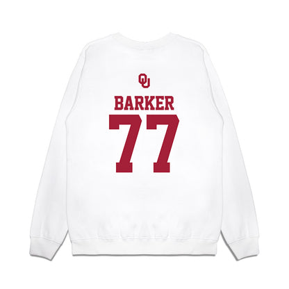 Oklahoma - NCAA Softball : Sydney Barker - USA Premium Crewneck Sweatshirt-1