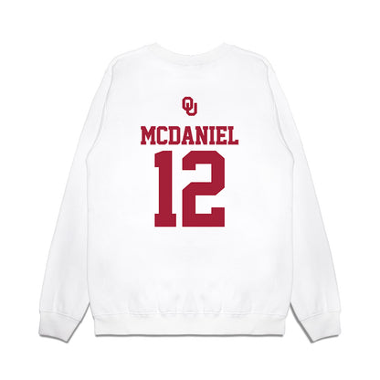 Oklahoma - NCAA Softball : Lexi McDaniel - USA Premium Crewneck Sweatshirt-1